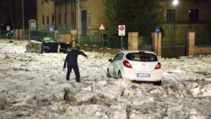 Schlimme Unwetter in Italien: Hagel und Eis sorgen für Chaos – Experte warnt