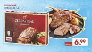 Kunden empört überZebra-Steaks bei Netto