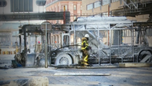 Vorfall in Schweden: Bus explodiert im Stadtzentrum von Stockholm