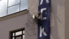 Ukraine: TV-Sender in Kiew mit Granatwerfer beschossen